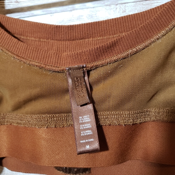 SKIMS Copper Soft Lounge Bralette Intimates Bra Brown Kim Kardashian - Picture 8 of 12